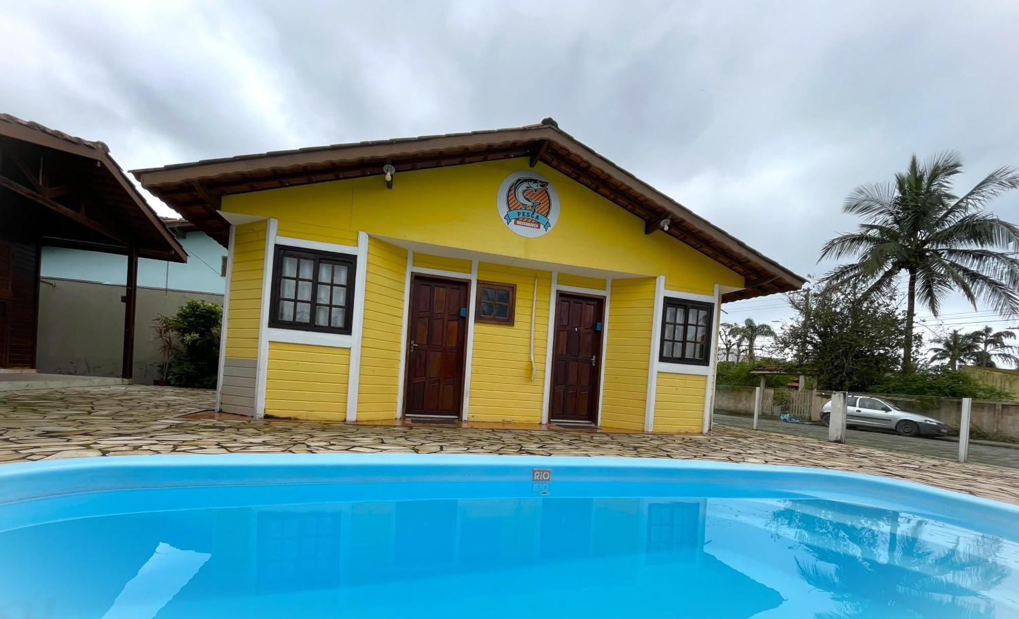 Chale Master Caraguatatuba Cond Alto Padrao Massaguacu エクステリア 写真